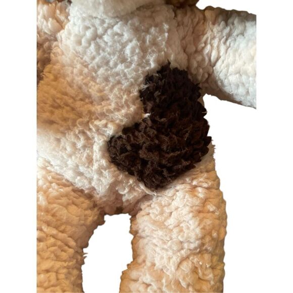 Build A Bear Workshop Brown & White Dog Puppy Scruffy Plush Stuffed Animal 16" - Picture 3 of 9